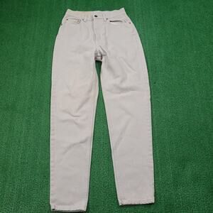 VINTAGE Levi's Jeans Womens 10‎ Grey Tapered Leg Made in USA 90s 16521-0253